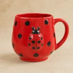 Ladybug Ceramic Mug — alternate view