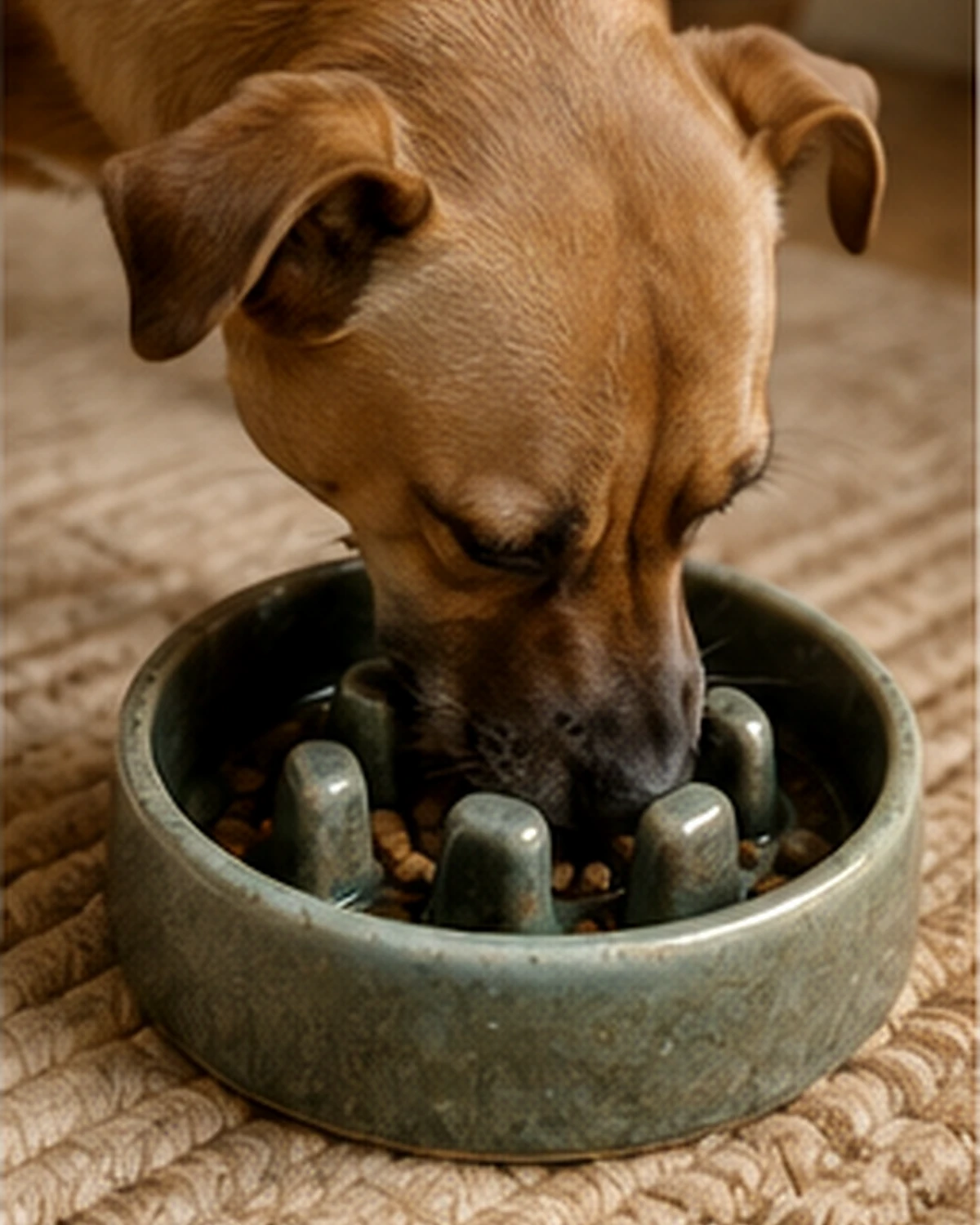 Personalized Slow Feeder Dog Bowl