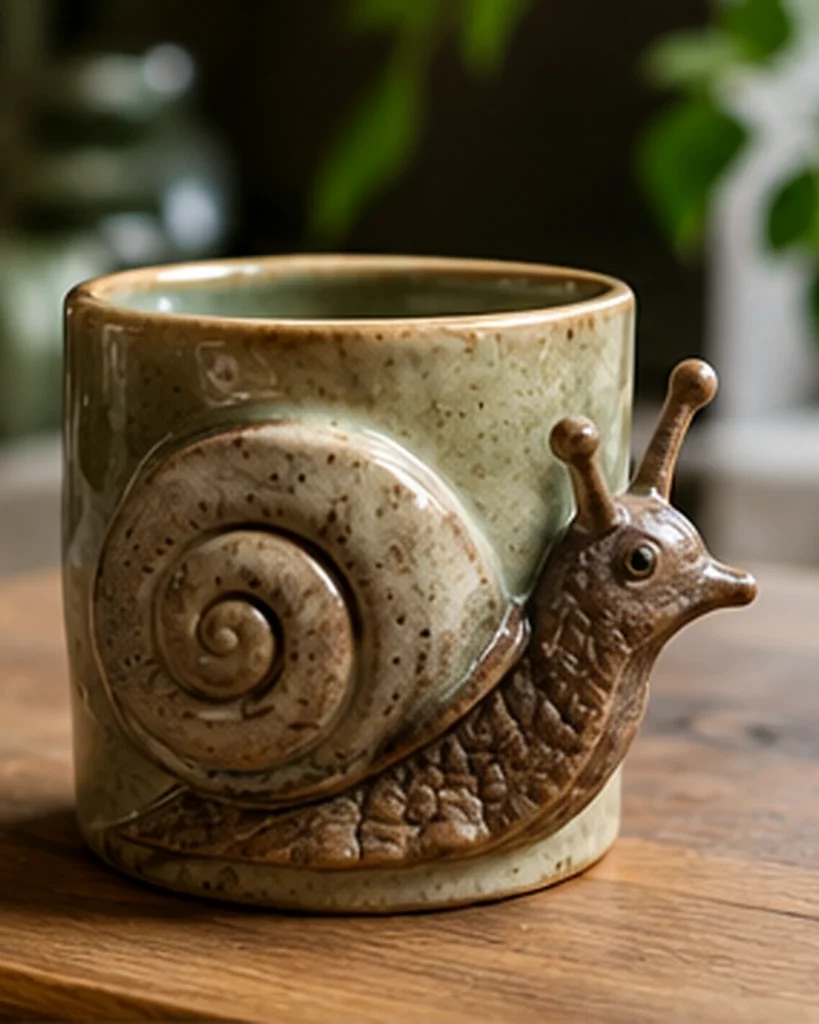 Snail Ceramic Mug
