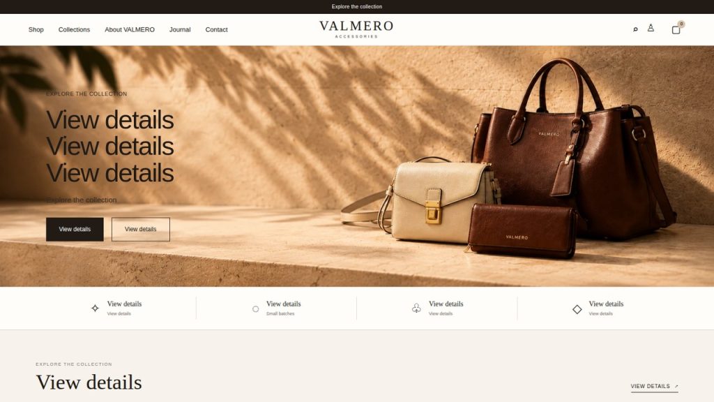 VALMERO Accessories